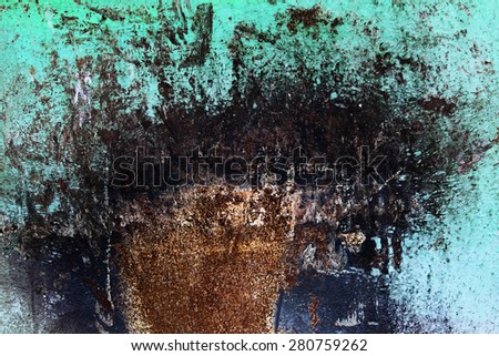 Fragment of an abstract wall close up