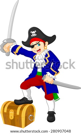 boy pirate cartoon