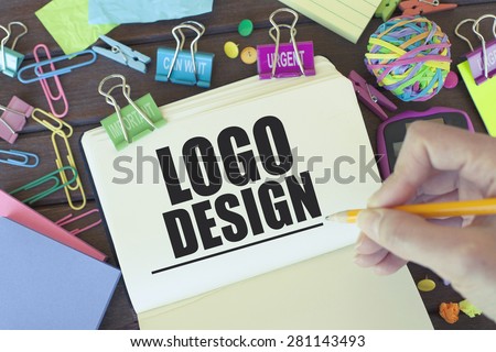 Logo Design Royalty-Free Stock Photo #281143493