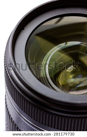Camera lens macro photography