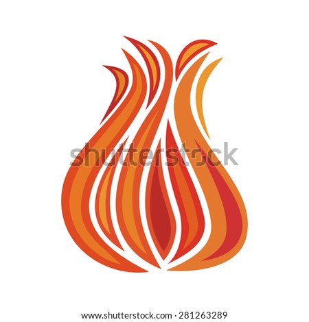 Flame vector illustration