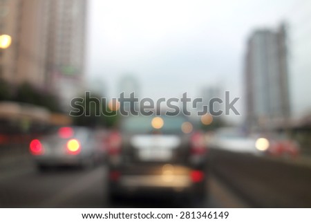  blurred street background for transportation product display