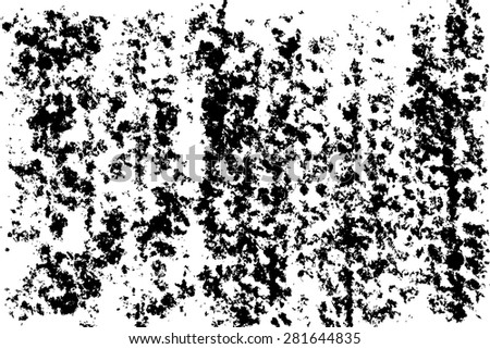 Chalk grunge black and white distress texture . Scratch and  dirty wall background. Vector Illustration. 