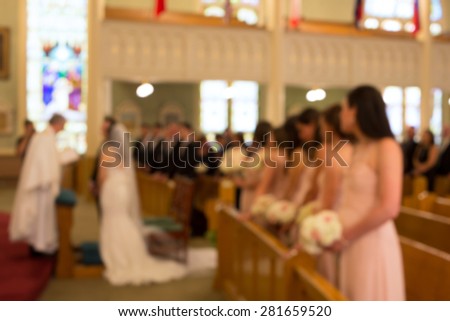 The image of background with a wedding ceremony
