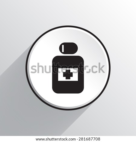 Pill vector icon 