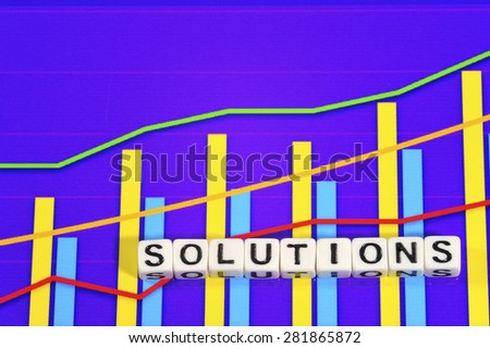 Business Term with Climbing Chart / Graph - Solutions