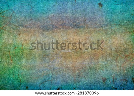Colorful abstract background painted old wall.