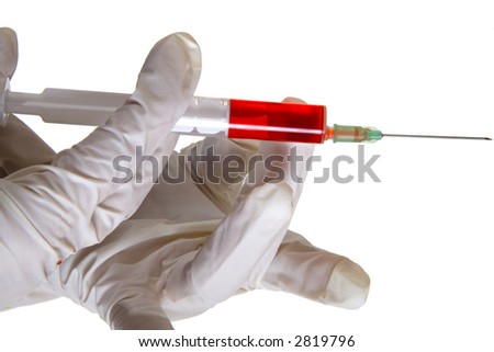 A Syringe Royalty-Free Stock Photo #2819796