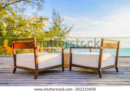 Chair patio outdoor deck