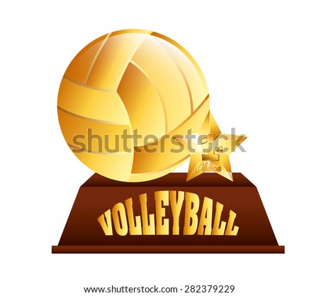 volleyball sport design, vector illustration eps10 graphic 