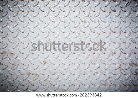 Seamless metal texture, Table of steel sheet.