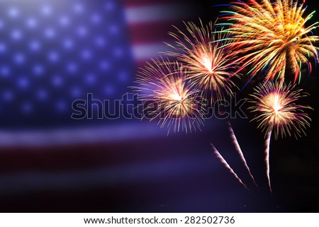 celebration fireworks . 4th of July. Independence Day