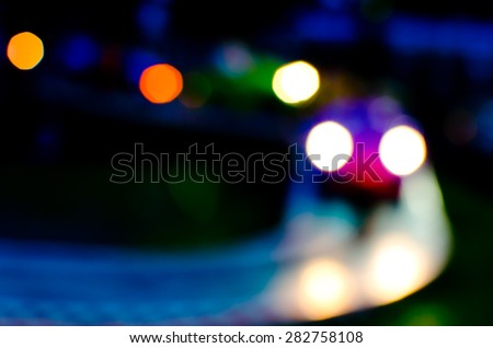 Blur light backgrounds