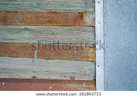 Texture of the old board