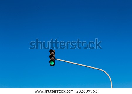 traffic light  Royalty-Free Stock Photo #282809963