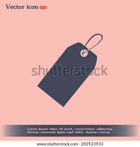 Vector icon Sale tags. 