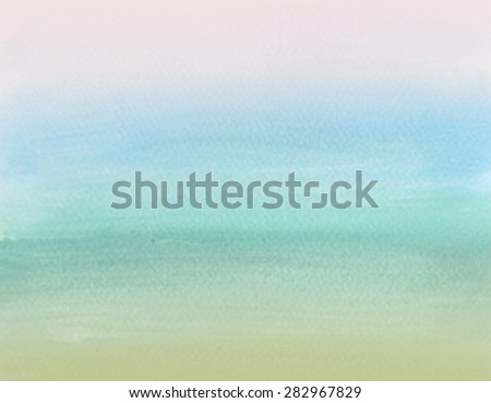 Abstract colorful water color for background. soft background