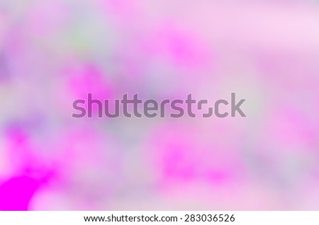 Bright violet bokeh in nature