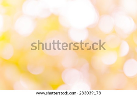 Beautiful bokeh soft background from the nature