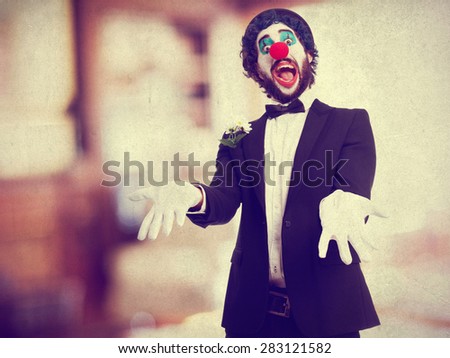 clown in a party