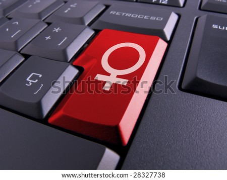 Picture of a keyboard with nice symbols.