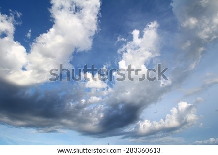 sky raining cloud