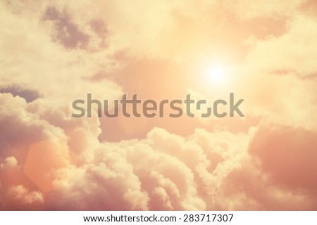Clouds in sky Royalty-Free Stock Photo #283717307