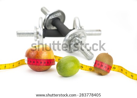 Do exercise and eating fruit