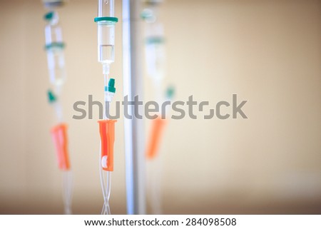 Intravenous drips Royalty-Free Stock Photo #284098508