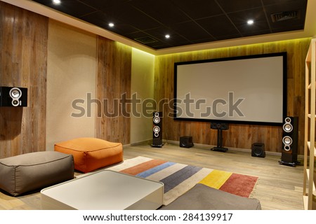 home cinema Royalty-Free Stock Photo #284139917