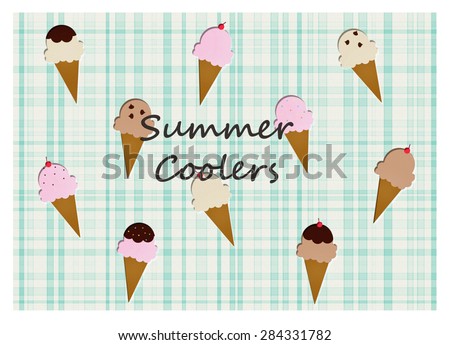 Ice Cream Cones - Summer Coolers