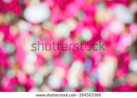 pink bokeh blurred background