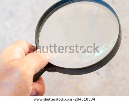 Magnifying glasses