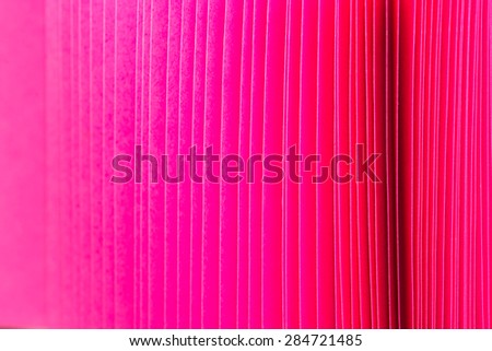 pile of pink paper for background