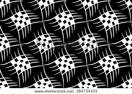Background design.Repeat pattern of table on black.