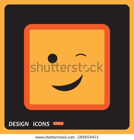 Smiley Face. vector design