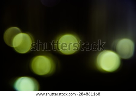 Color lights blur background