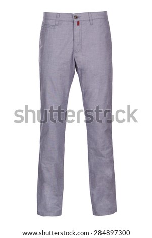 gray trousers Royalty-Free Stock Photo #284897300