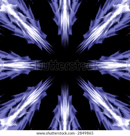 Abstract fractal design background