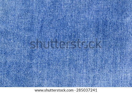 Blue Jeans Texture Background - Fashion Denim Pattern Fabric