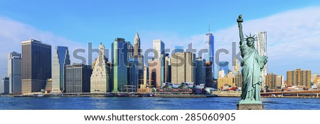 Manhattan Skyline ,New York City