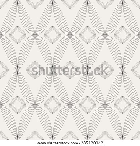 Vector seamless background. Modern stylish texture. Repeating geometric shapes. Contemporary graphic design.