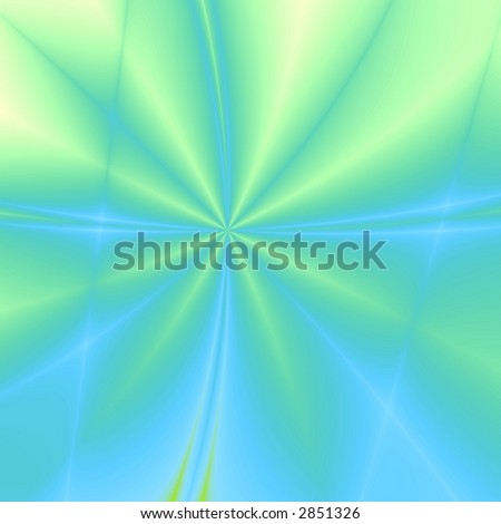 Green abstract background (star)