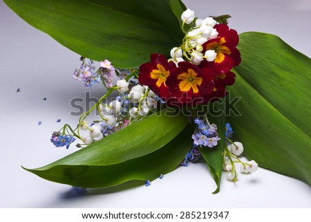 Bouquet of wild flowers.