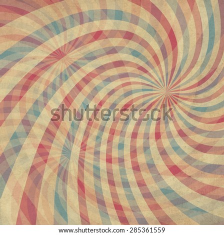 Vintage Striped Background 