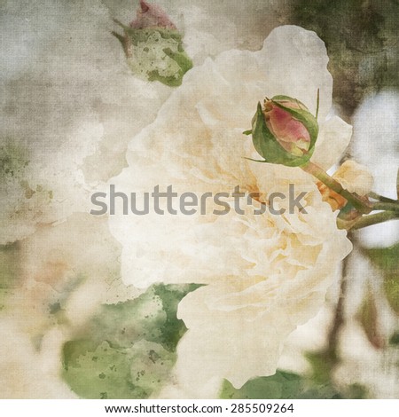Imitation of the watercolor painting background