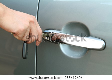 unlock the door car