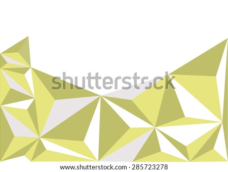 Polygon mosaic background.Vector illustration