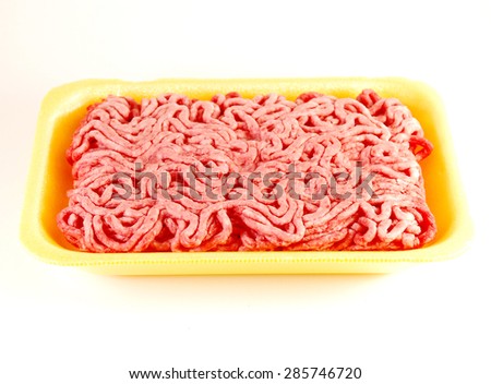 Ground beef delicious fresh organic minced meat