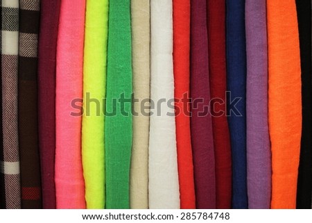 Unusual abstract colorful textile texture background